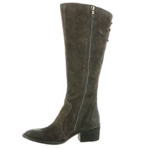 NWOT Børn Felicia Knee High Suede Boots Grey 6.5